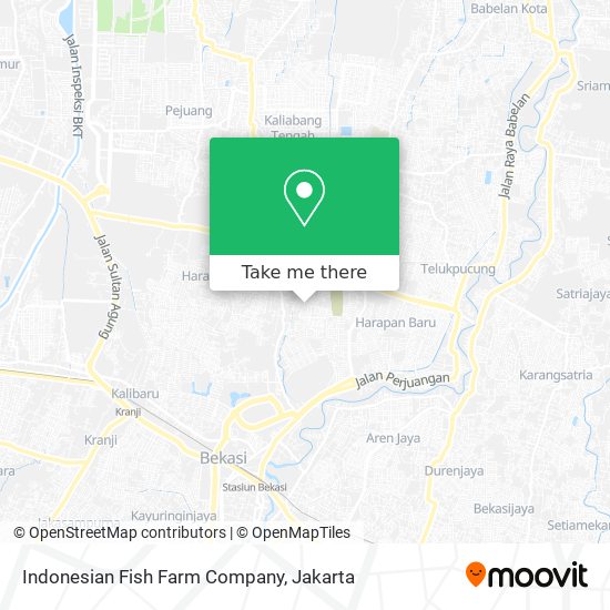 Indonesian Fish Farm Company map