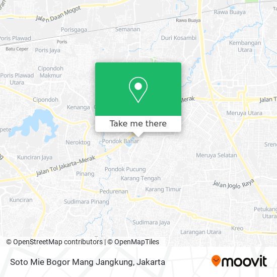 Soto Mie Bogor Mang Jangkung map