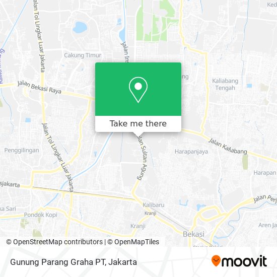 Gunung Parang Graha PT map