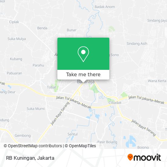 RB Kuningan map