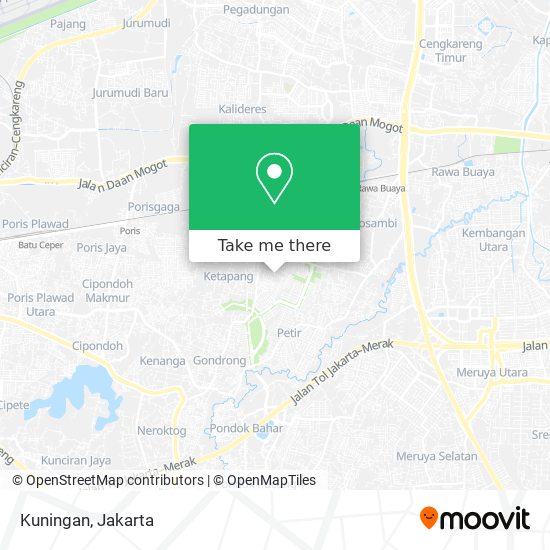 Kuningan map