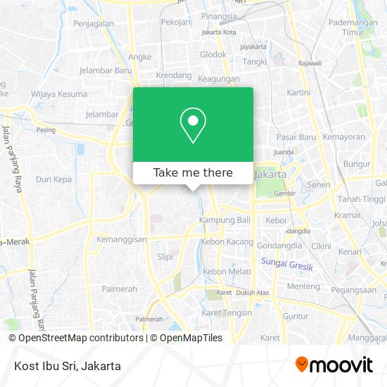 Kost Ibu Sri map