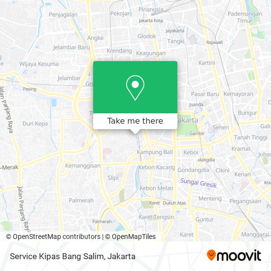 Service Kipas Bang Salim map