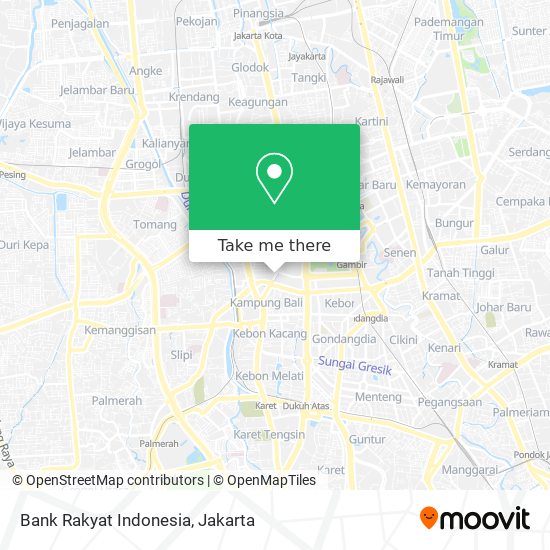 Bank Rakyat Indonesia map