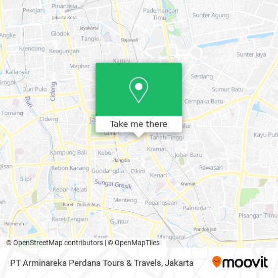 PT Arminareka Perdana Tours & Travels map