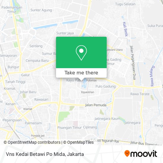 Vns Kedai Betawi Po Mida map