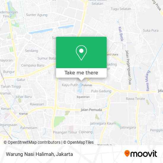 Warung Nasi Halimah map