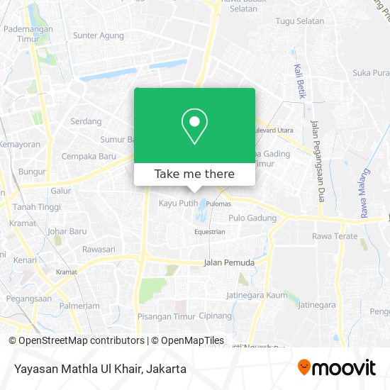 Yayasan Mathla Ul Khair map