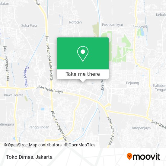 Toko Dimas map