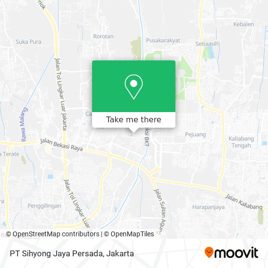 PT Sihyong Jaya Persada map