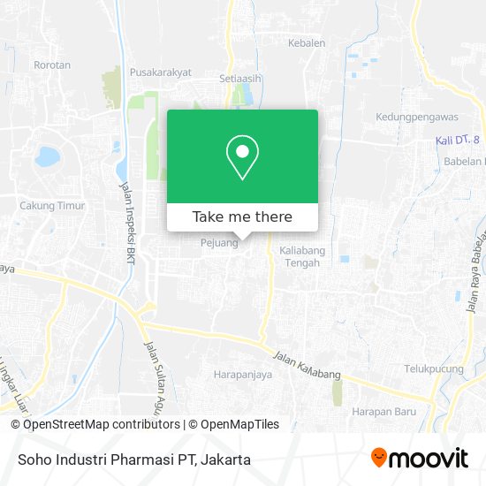 Soho Industri Pharmasi PT map