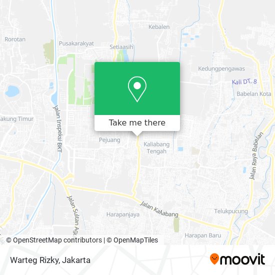 Warteg Rizky map