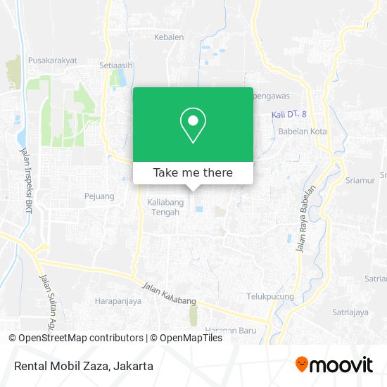 Rental Mobil Zaza map