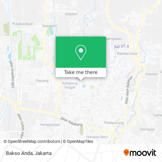 Bakso Anda map