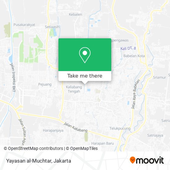 Yayasan al-Muchtar map