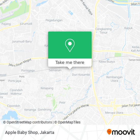 Apple Baby Shop map