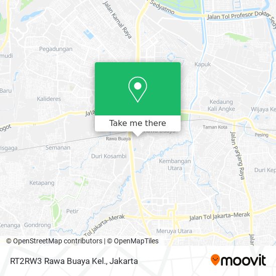 RT2RW3 Rawa Buaya Kel. map