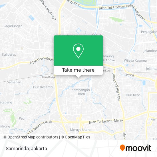 Samarinda map