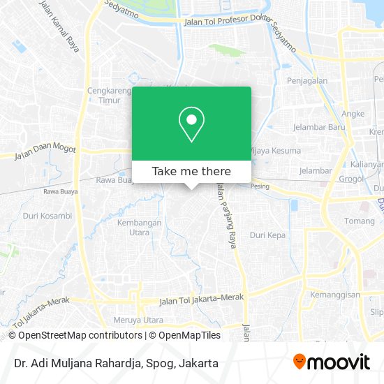 Dr. Adi Muljana Rahardja, Spog map