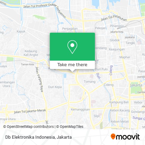 Db Elektronika Indonesia map