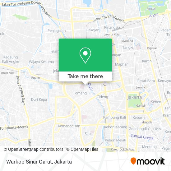 Warkop Sinar Garut map