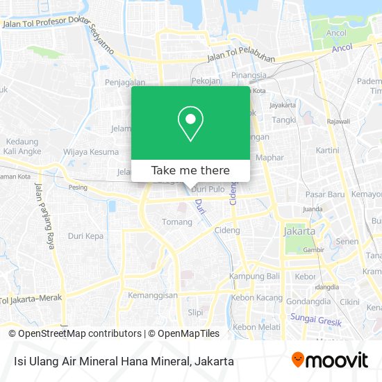 Isi Ulang Air Mineral Hana Mineral map