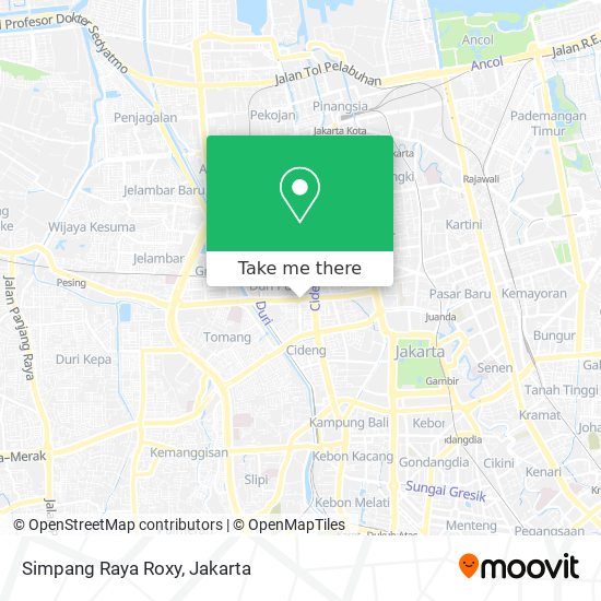 Simpang Raya Roxy map