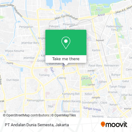 PT Andalan Dunia Semesta map