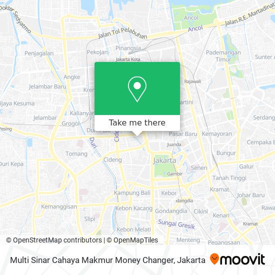 Multi Sinar Cahaya Makmur Money Changer map