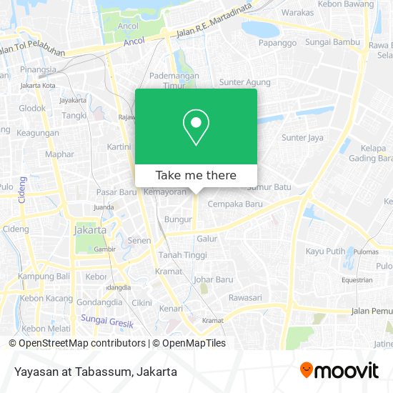 Yayasan at Tabassum map