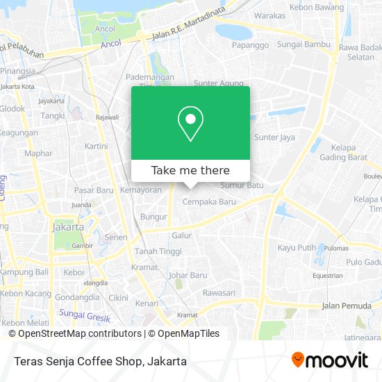 Teras Senja Coffee Shop map