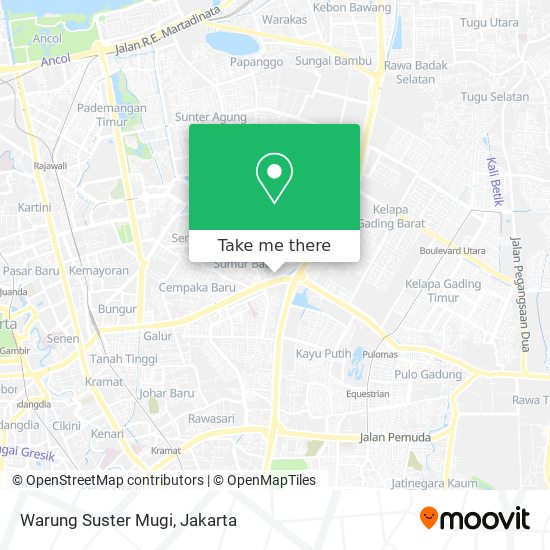 Warung Suster Mugi map