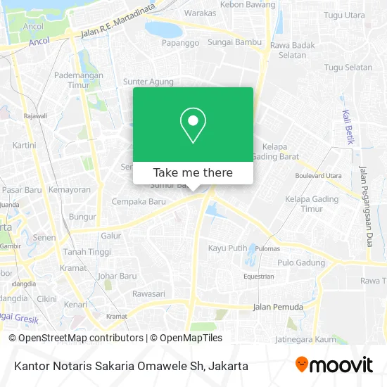 Kantor Notaris Sakaria Omawele Sh map