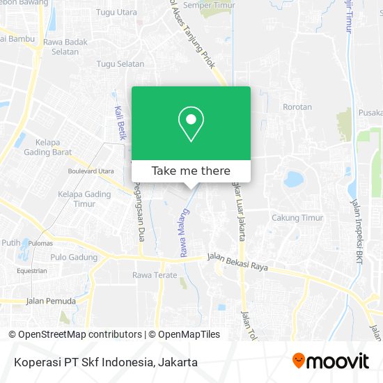 Koperasi PT Skf Indonesia map