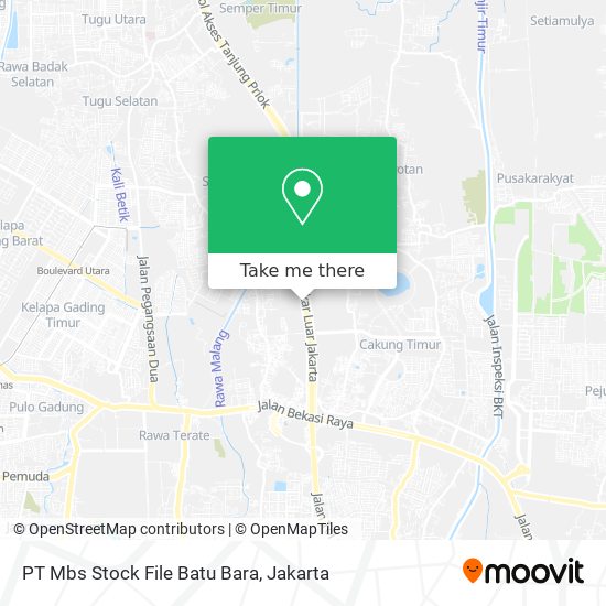 PT Mbs Stock File Batu Bara map