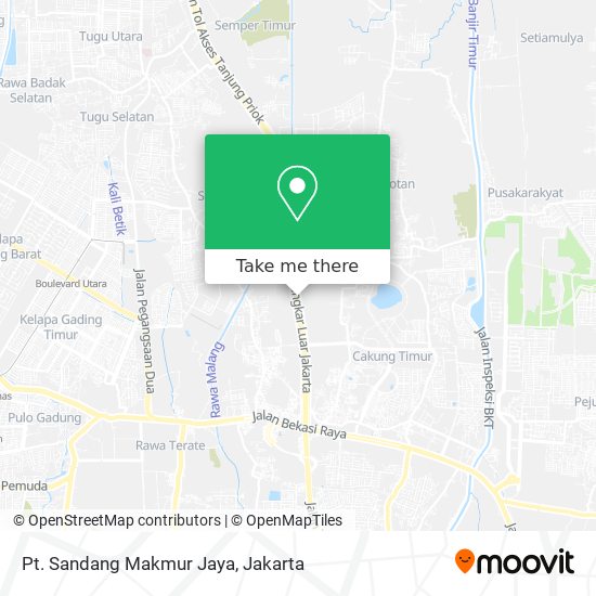 Pt. Sandang Makmur Jaya map