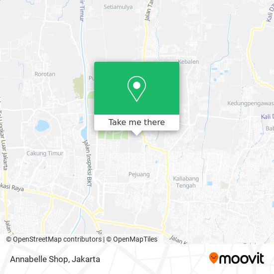 Annabelle Shop map