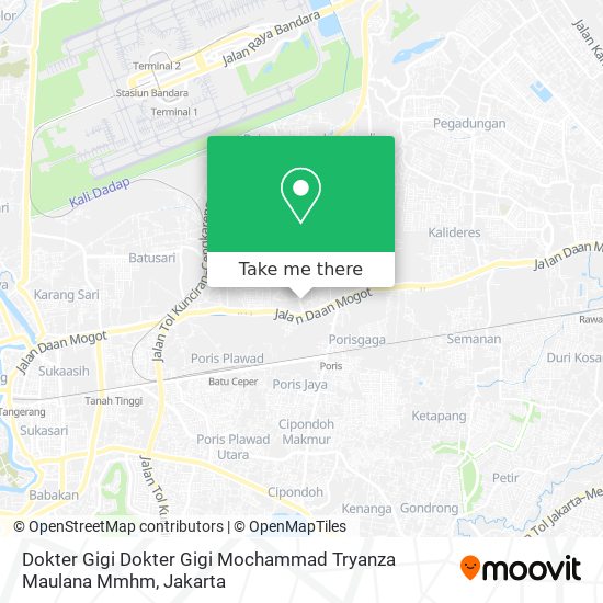 Dokter Gigi Dokter Gigi Mochammad Tryanza Maulana Mmhm map