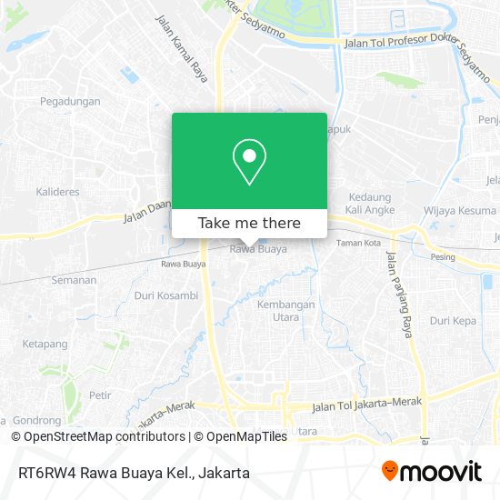 RT6RW4 Rawa Buaya Kel. map