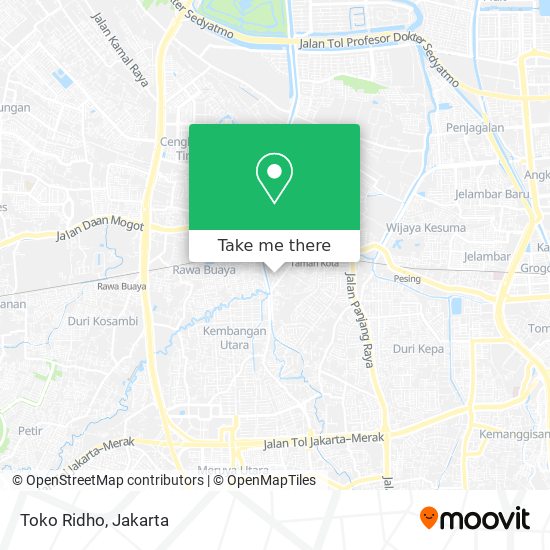 Toko Ridho map