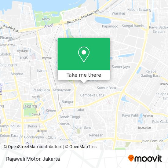 Rajawali Motor map