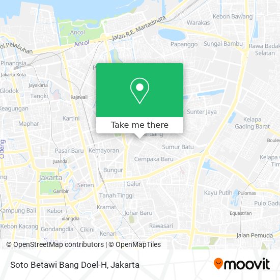 Soto Betawi Bang Doel-H map