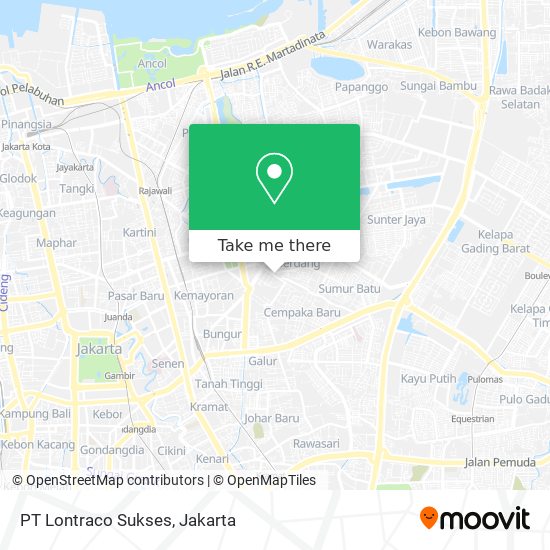 PT Lontraco Sukses map