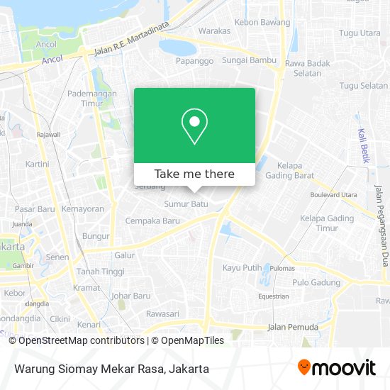 Warung Siomay Mekar Rasa map