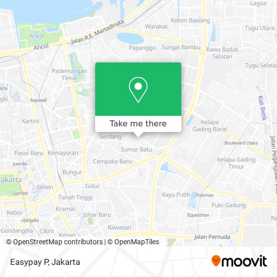 Easypay P map