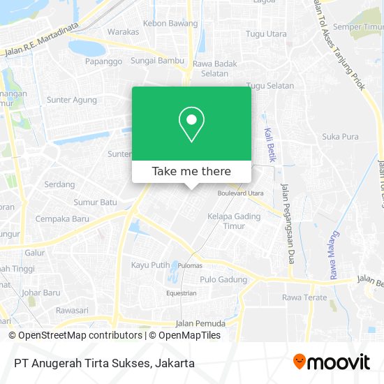PT Anugerah Tirta Sukses map