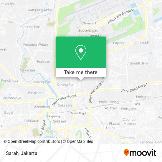 Sarah map