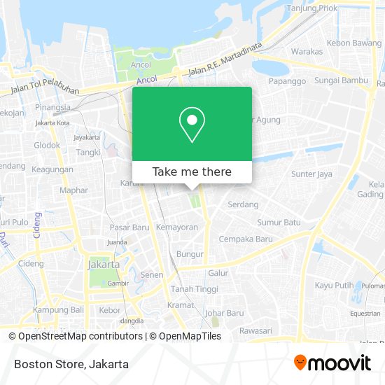 Boston Store map