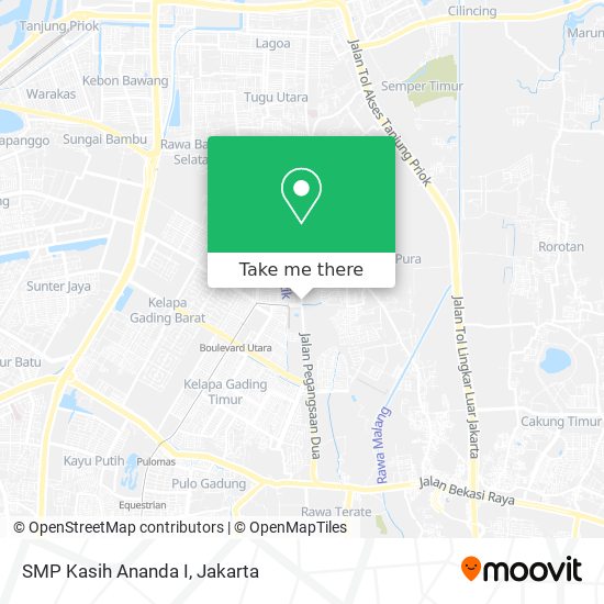 SMP Kasih Ananda I map