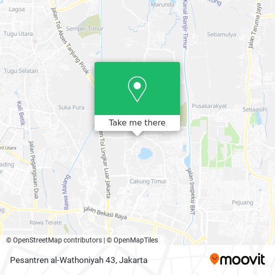 Pesantren al-Wathoniyah 43 map